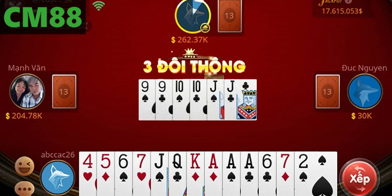 Bộ bài tiêu chuẩn và thứ tự giá trị quyết định thắng thua trong tiến lên miền Nam